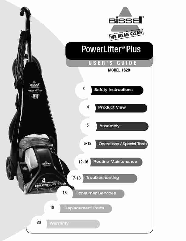 Bissell Vacuum Cleaner 1620-page_pdf